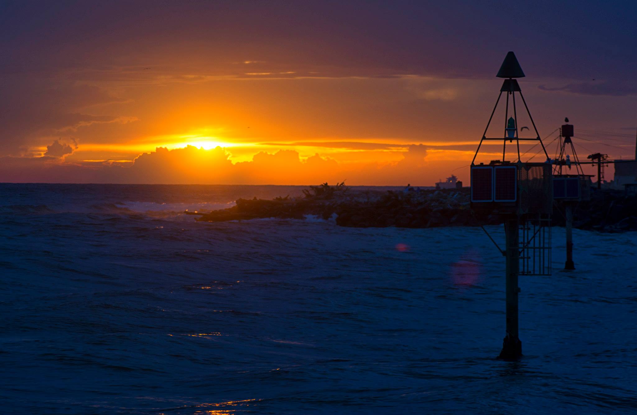 Chi ha detto che a Ostia i tramonti sono i pi� belli?